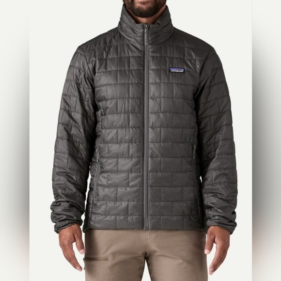 Patagonia Men's Nano Puff® Packable Insulated Jacket Puffer Sz Medium Blk - Picture 1 of 13